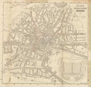 Plan der königl. Haupt- und Residenzstadt Königsberg.