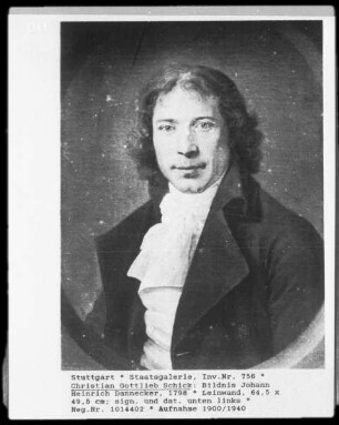 Bildnis Johann Heinrich Dannecker