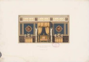 Dekoration eines Wohnzimmers Viktoriastraße, Berlin: Innenansicht (aus: Architektonisches Skizzenbuch, H. 176/5, 1882)