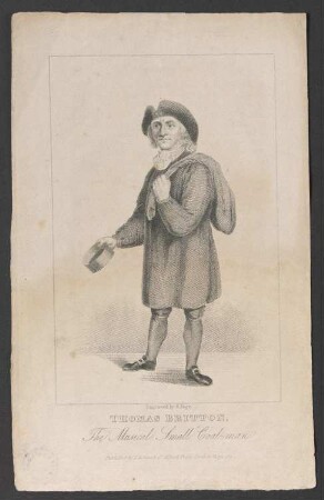 Porträt Thomas Britton (1644-1714)