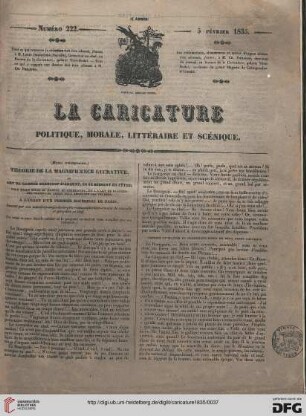 Numéro 222 (5 Février 1835) Planches 462,463