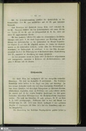 Kirchenwesen