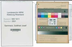 Entnazifizierung Gottfried Josef Sammeck , geb. 03.09.1898 (Metzgermeister)
