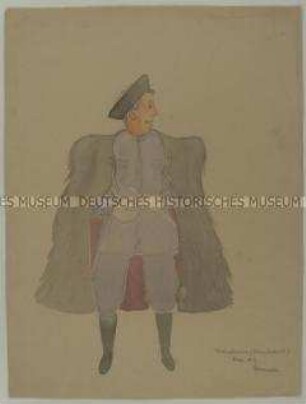 Tscherkesse aus dem Kaukasus in seiner Nationaltracht