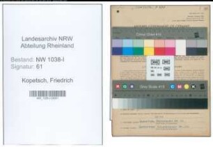 Entnazifizierung Friedrich Kopetsch , geb. 31.05.1922 (Polizist)