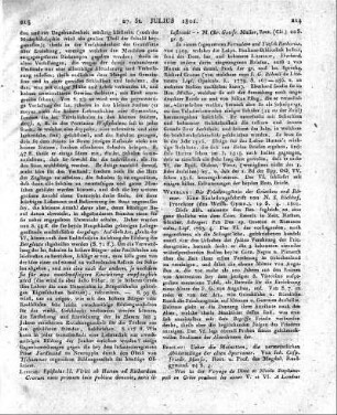 Lipsiae: Epistolas II. Vlrici ab Hutten ad Richardum Crocum nunc primum luce publica donavit, notis illustravit - - M. Chr. Gottfr. Müller, Rect. (Ciz.) 22 S. gr. 8