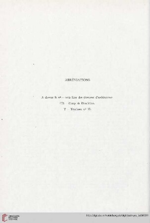 Abréviations
