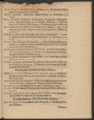 Theologische Bücher der Reformirten.