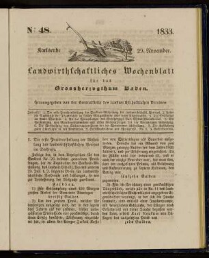 No 48. 29. November. 1833