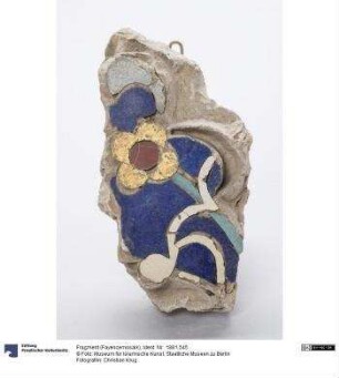 Fragment (Fayencemosaik)