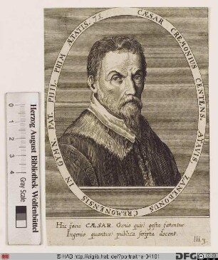 Bildnis Cesare Cremonini