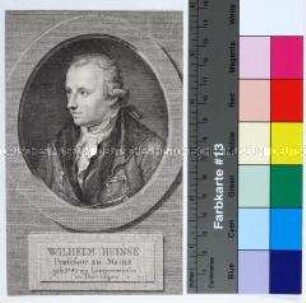 Porträt des Schriftstellers, Hochschullehrers und Bibliothekars Wilhelm Hense