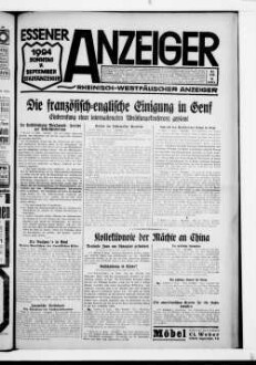 Essener Anzeiger. 1919-1940