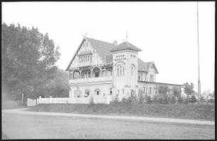 Wittenberg. Bootshaus des Ruderclubs