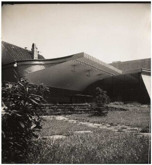 Badegarten Villa Silbermann, Brandenburg/Havel: Offener Sitzplatz am Badehaus