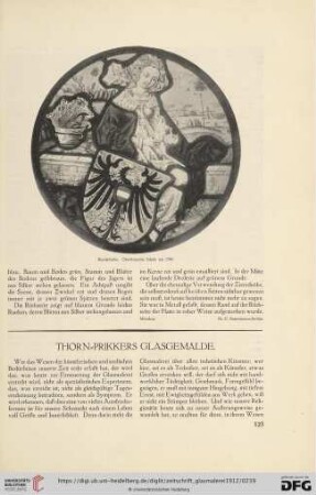 1: Thorn-Prikkers Glasgemälde