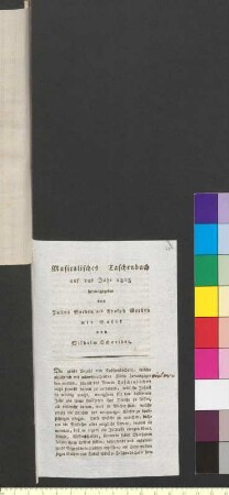 Brief von Mann, Friedrich Theodor an Goethe, Johann Wolfgang von