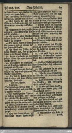 Der 106. Psalm