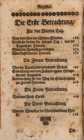 Heilige Einöde Oder Heylsame Unterrichtung, Wie eine Gott liebende Seel, Absonderlich Die Gottgeheiligte Personen So wohl in- als ausserhalb denen Jungfrauen-Clösteren Mit nützlichem Auffnehmen sich zu gebrauchen haben der Geistlichen Ubungen Des H. Ignatii