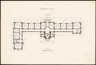 Kunstakademie, Kassel: Grundriss EG