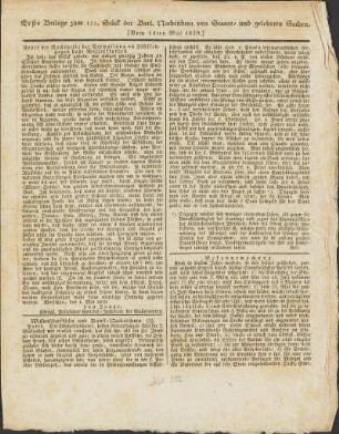 1829: Berlinische Nachrichten von Staats- und gelehrten Sachen