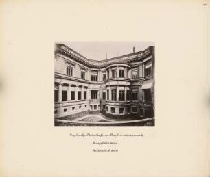Englische Botschaft (früher Palais Strousberg), Berlin: Hinteransicht