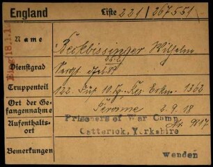 Beckbissinger, Wilhelm - Becker, Josef