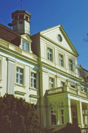 Herrenhaus Blumendorf: Gartenfront