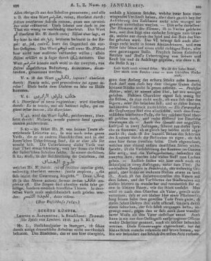 Lembert, J. W.: Dramatische Spiele. Leipzig, Altenburg: Brockhaus 1816