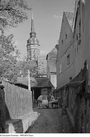 Bautzen. An der kleinen Predigergasse