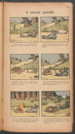 El caracol apurado - [Cómic]