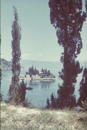 Reisefotos Kroatien. Kleine bebaute Insel