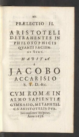 Praelectio II.