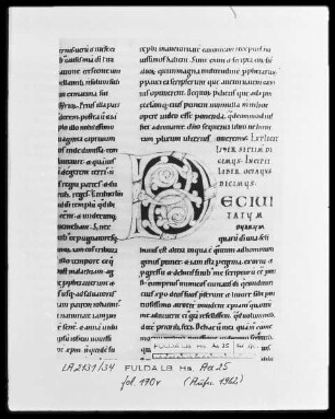 Augustinus, De civitate Dei — Initiale D (ecivitatum), Folio 170 verso