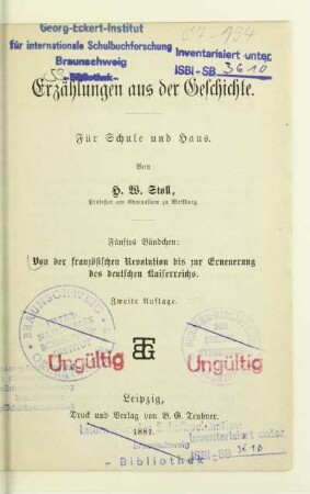 Bd. 5: Von der Französischen Revolution bis zur Erneuerung des Deutschen Kaiserreiches
