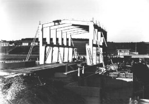 Kraftwerk Ottendorf/Main im Bau