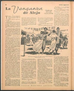 La venganza de Alejo : Cuento por Julio Indarte