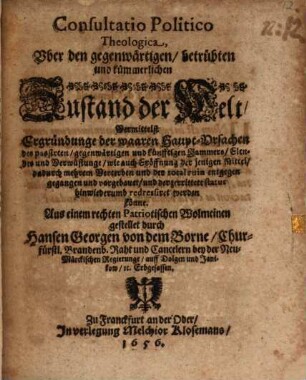 Newe, theils Schwedisch und Holländisch maistens Frantzösische Vorschläg das Röm: Reich Teutscher Nation in Rhue zubringen