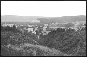 Plaue-Bernsdorf. Blick auf Plaue-Bernsdorf