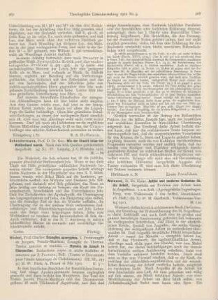 268-269 [Rezension] Weinand, Heinrich, Antike und moderne Gedanken über die Arbeit, dargestellt am Problem der Arbeit beim hl. Augustinus. 1. u. 2. Aufl
