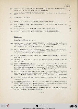 Diverses (Nr. 395-430)