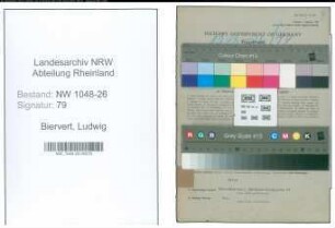 Entnazifizierung Ludwig Biervert , geb. 17.08.1920 (Angestellter)