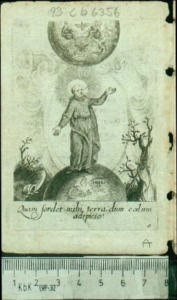 Quam sordet mihi terra, dum cœlum adspicio!