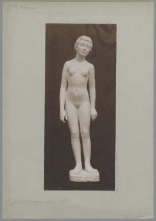 Junges Mädchen, 1906/07, Gips