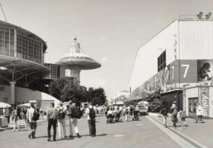 Hannover. Weltausstellung. Convention Center (1995/2000) und Themenpark-Hallen (7-4)