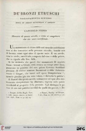 Ragionamento settimo