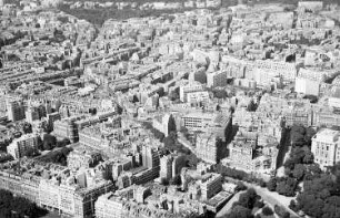 Paris: Eiffelturm, Blick von der Spitze