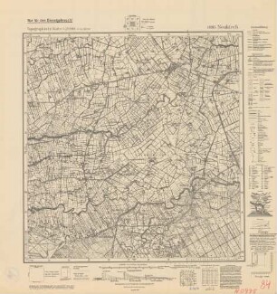 0995 Neukirch, Topographische Karte 1:25000 (4-cm-Karte)
