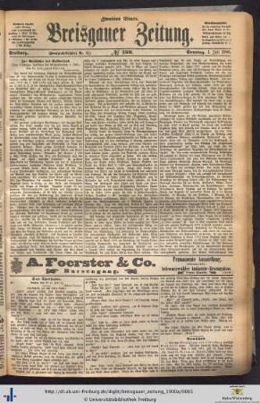 01.07.1900 (Zweites Blatt)