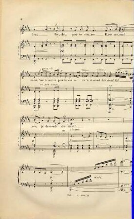Psyché : opéra ; en quatre actes, 5. Romance d'Eros